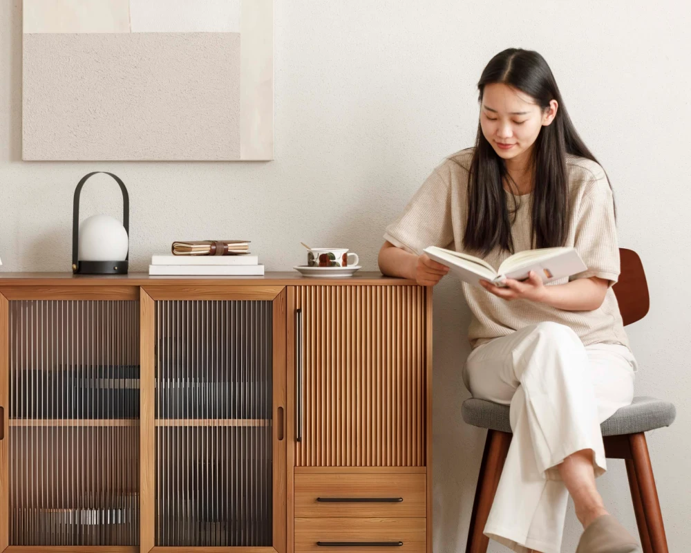 wooden sideboard cabinet